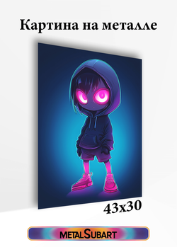 Картина на стену на металле от MetallSubArt