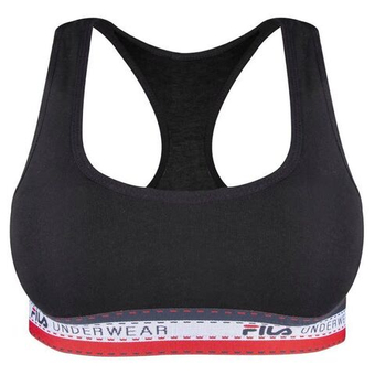 ТОП теннисный Fila Underwear Woman Bra 1P - черный