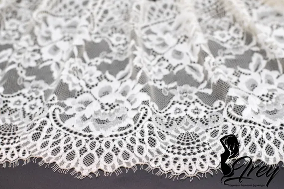 03-72 Кружево эластичные реснички 22 см, шампань 003