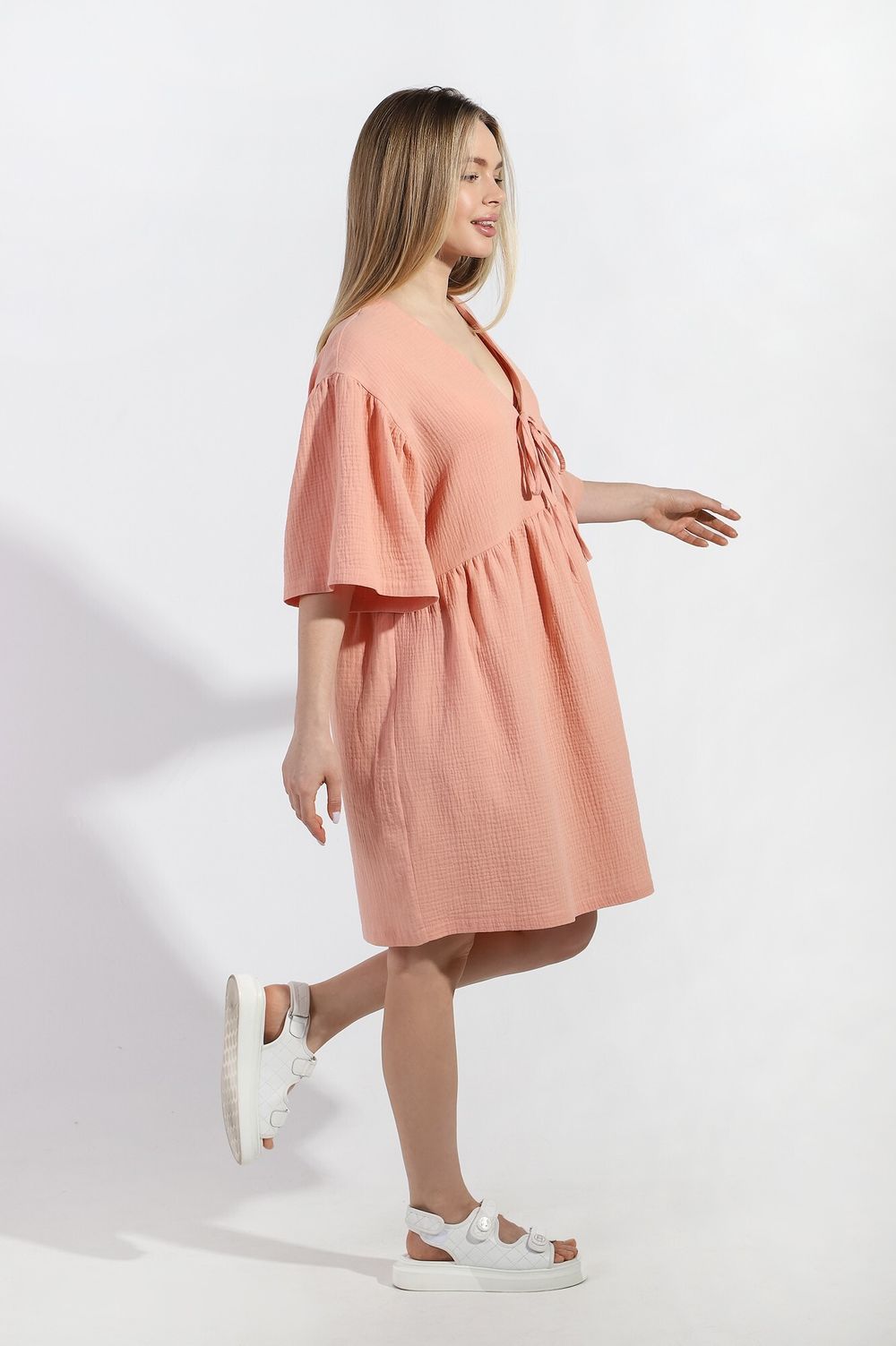 Туника женская Баунти-3 Виотекс ПУДРОВЫЙ