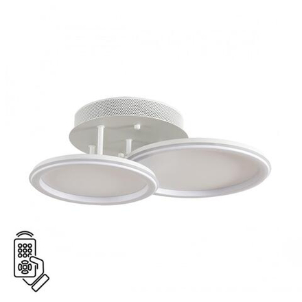 8380/45CL LEDIO LN26 000 белый, металл/акрил Умная люстра потолочная с ПДУ и голосовым управлением LED 45W 3000-6500К 220V ALIS SMART