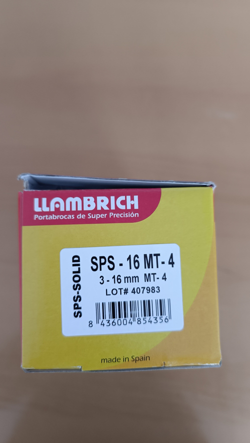 Патрон сверлильный SPS-16 MT-4 (3-16 мм) с хвостовиком