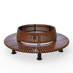 Скамейка Rail Road 01 круг