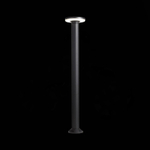 SL087.415.01 Светильник уличный наземный ST-Luce Черный кварцевый LED 1*12W 4000K CONTARIO