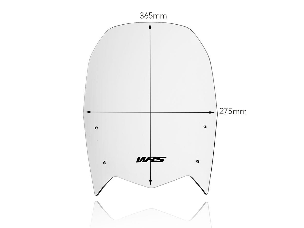 WRS Touring Ветровое стекло Yamaha Tenere 700 (2019-2024) прозрачное YA015T