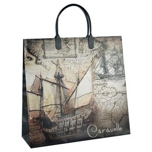 Сумка пластиковая ручка Россия 30*30 см 150 мкм Каравелла  1 шт 40 шт/кор