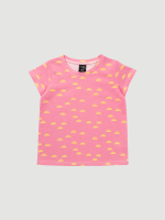 Футболка для девочек Mjölk Солнышки розовые