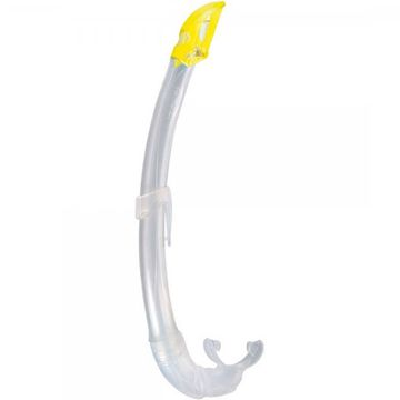 Трубка Cressi Mexico прозрачная/желтая