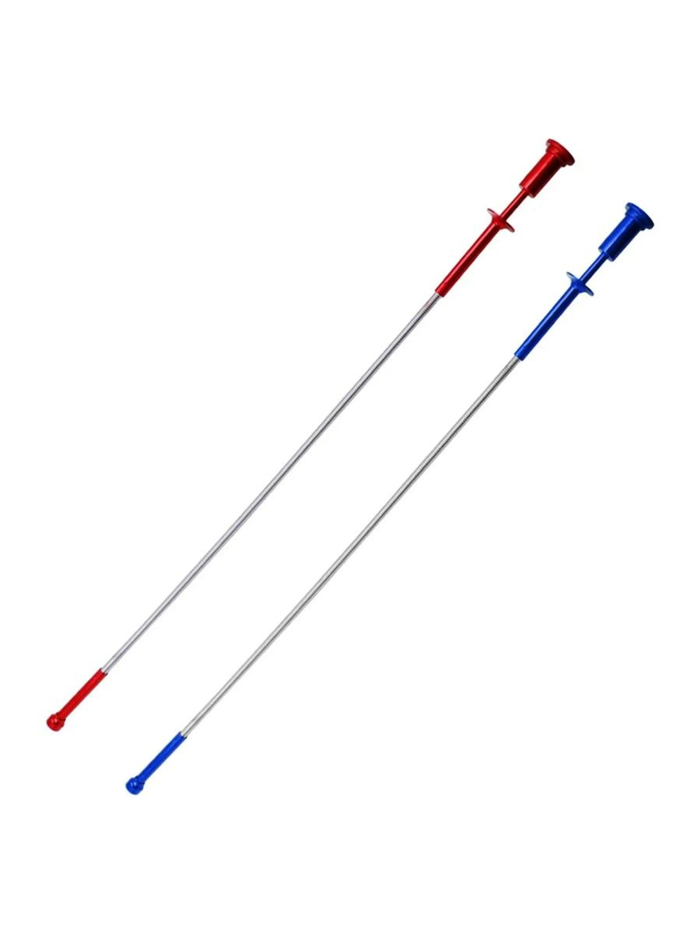 Щуп захват для предметов, магнитный гибкий с фонарем, металл, 620мм