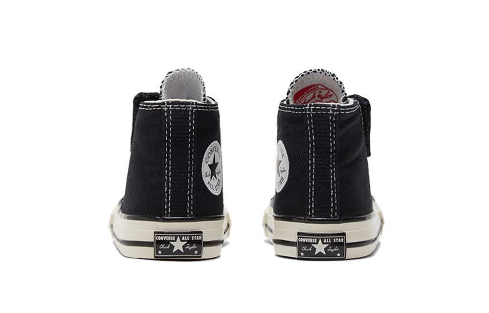 Baby Converse 1970s canvas non-slip wear-resistant high-top baby shoes black