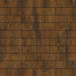 Тротуарная плитка ПРЯМОУГОЛЬНИК 300х100 мм - Листопад гранит Саванна