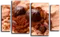 Модульная картина"Шоколадное удовольствие"
