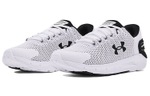 Under Armour Charged Rogue 2.5 trendy and comfortable mesh shock absorption, non-slip, wear-resistant, breathable, lightweight, low-cut casual running shoes men's white