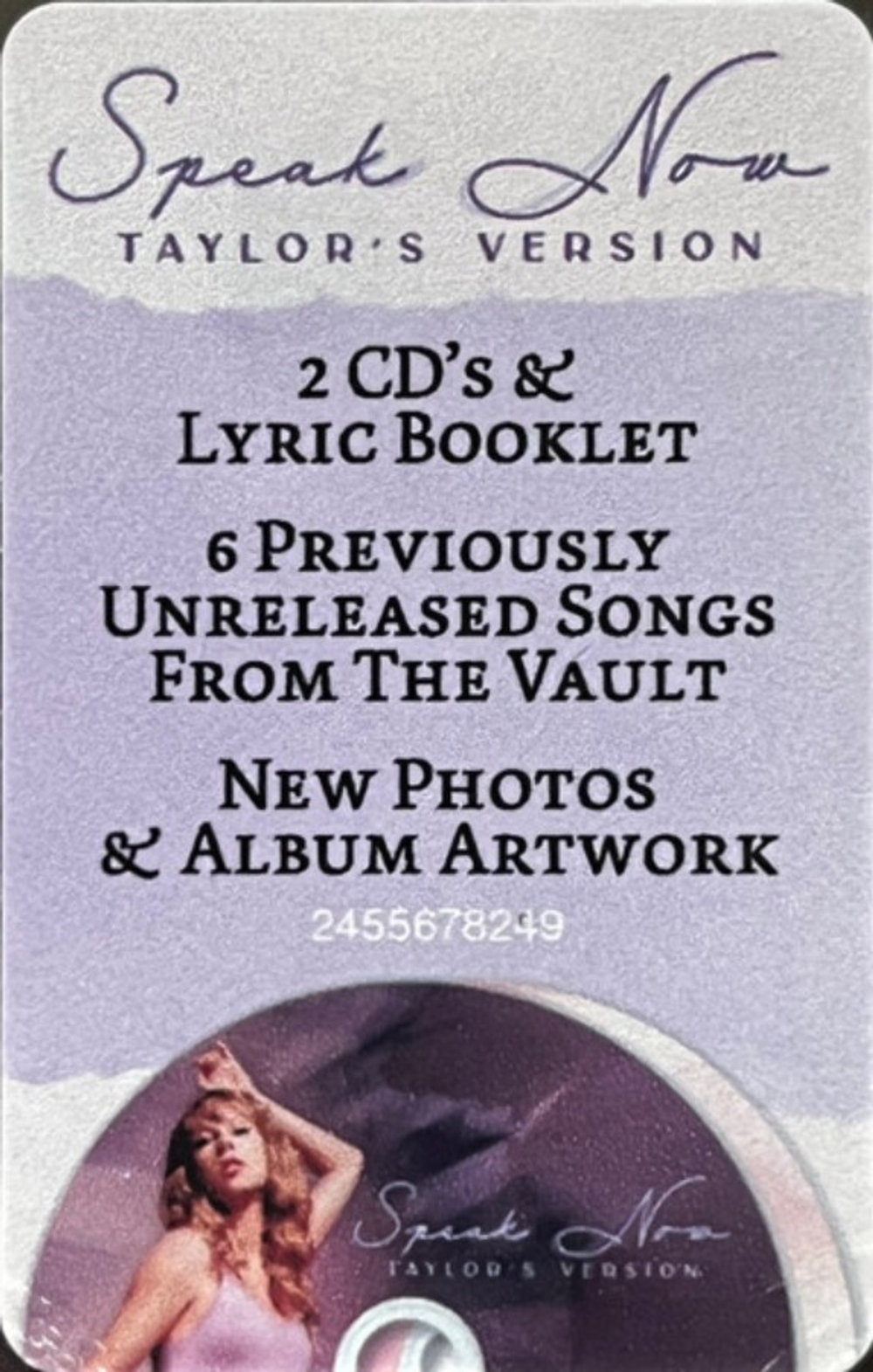 Taylor Swift / Speak Now (Taylor's Version) (2CD)