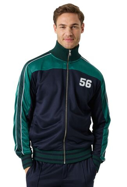 Куртка теннисная Bj_rn Borg Ace Retro Track 56 - night sky/green