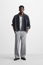 Джинсы relaxed fit с поясом