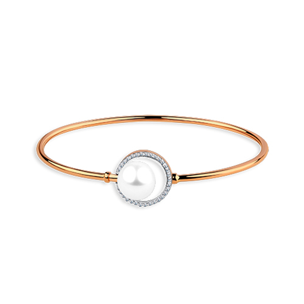 Браслет из золота с жемчугом