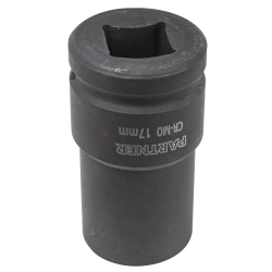 Головка ударная для футорки квадрат 17мм, 3/4'' Partner PA-46510017sq