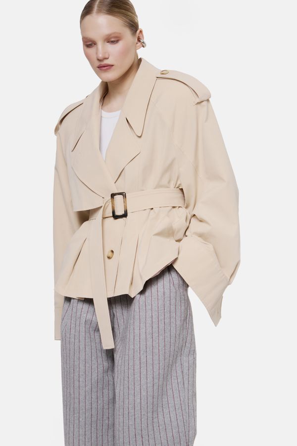 Короткий тренч Yves