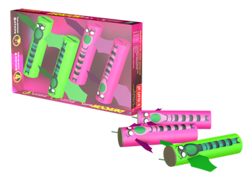 Летающий фейерверк Стрекоза (4шт) JF UFO-1