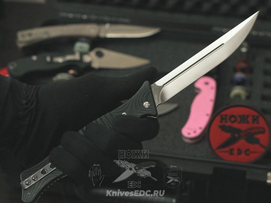 Складной нож Steelclaw Пластун-1 c клинком из стали D2, рукоять G10