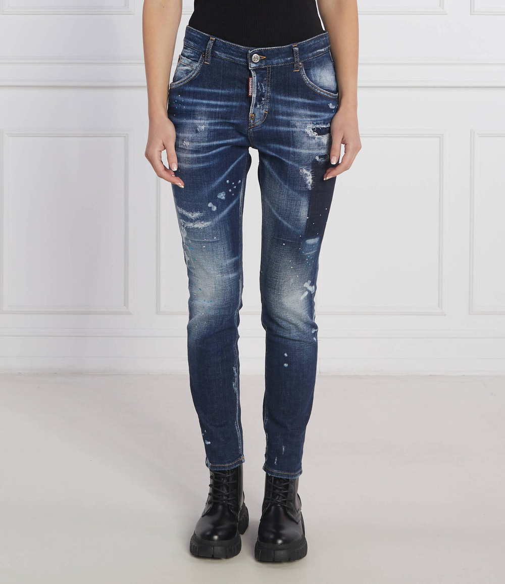 джинсы cool girl Dsquared2 - темно-синий(S72LB0548 S30342)