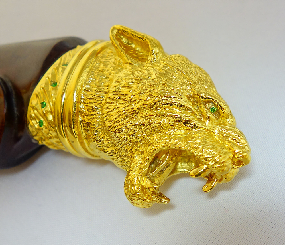 Дамасский нож "Пантера"