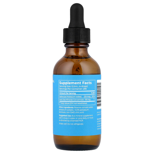 BodyBio, Йод, жидкий минерал, 59 мл (2 жидк. Унции)