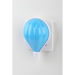 Ночник - светильник светодиодный ЭРА NN-607-LS-BU в розетку с датчиком освещенности синий | Ночники