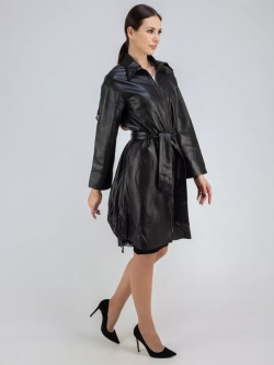 Плащ кожаный натуральный