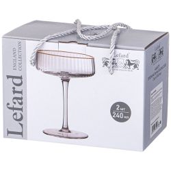 НАБОР БОКАЛОВ ИЗ 2-Х ШТУК "PERFO" 240МЛ