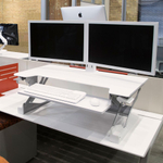 Настольная платформа Ergotron WorkFit-TL, Сидя-Стоя (33-406-062 / 33-406-085), Белый