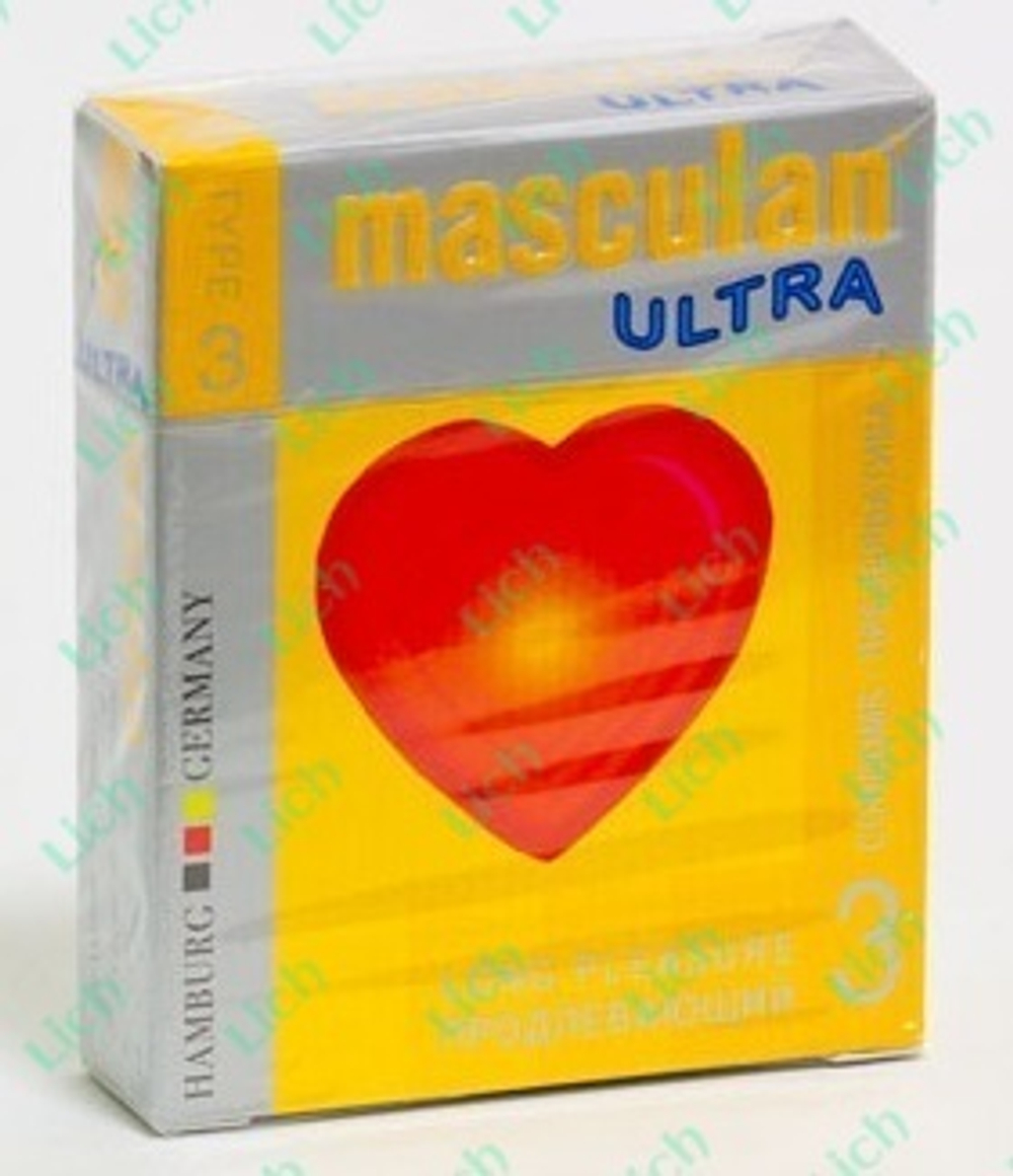 Презервативы Masculan Ultra с анестетиком для продления ощущений (Long Pleasure)