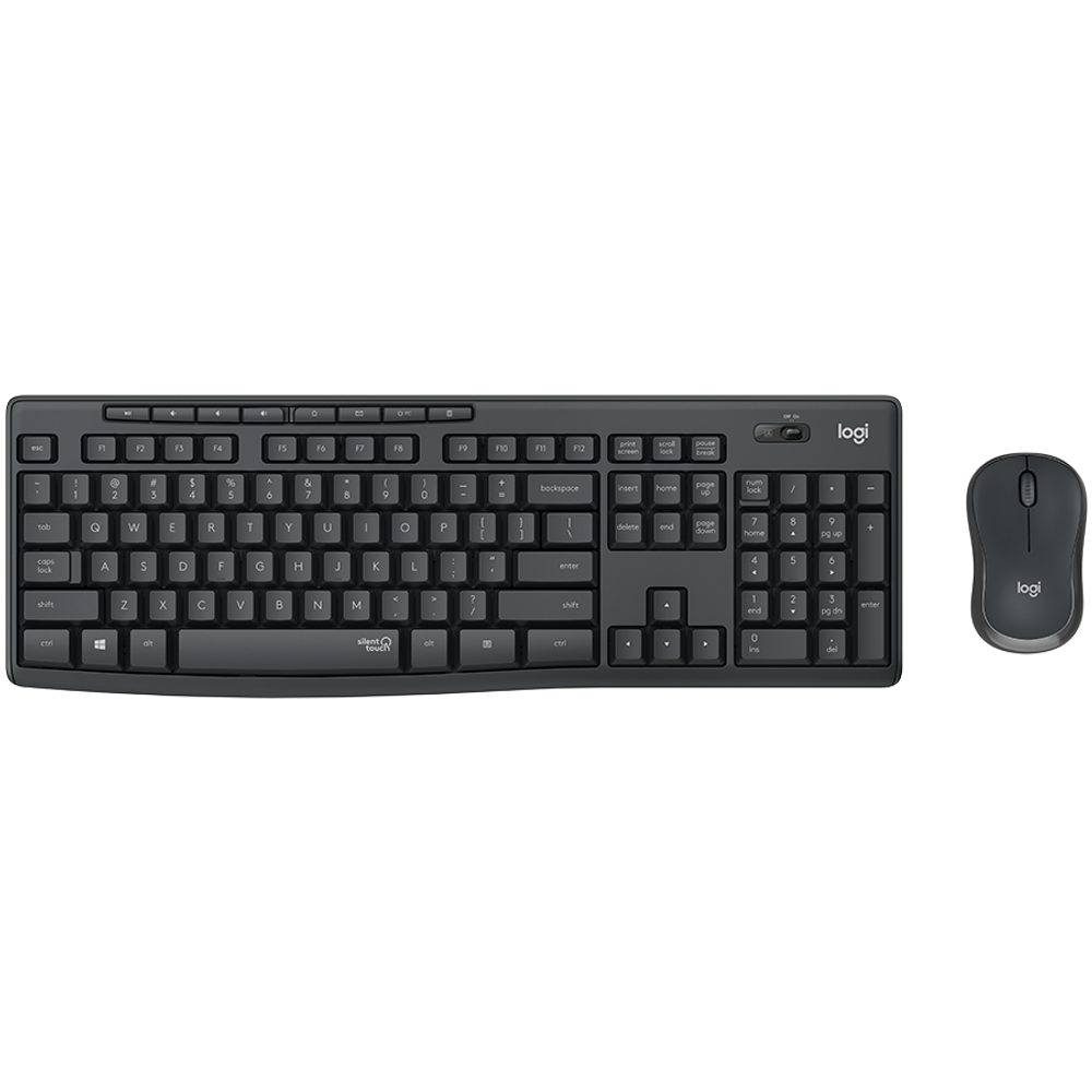 LOGITECH MK295 Silent Wireless Combo - GRAPHITE - RUS
