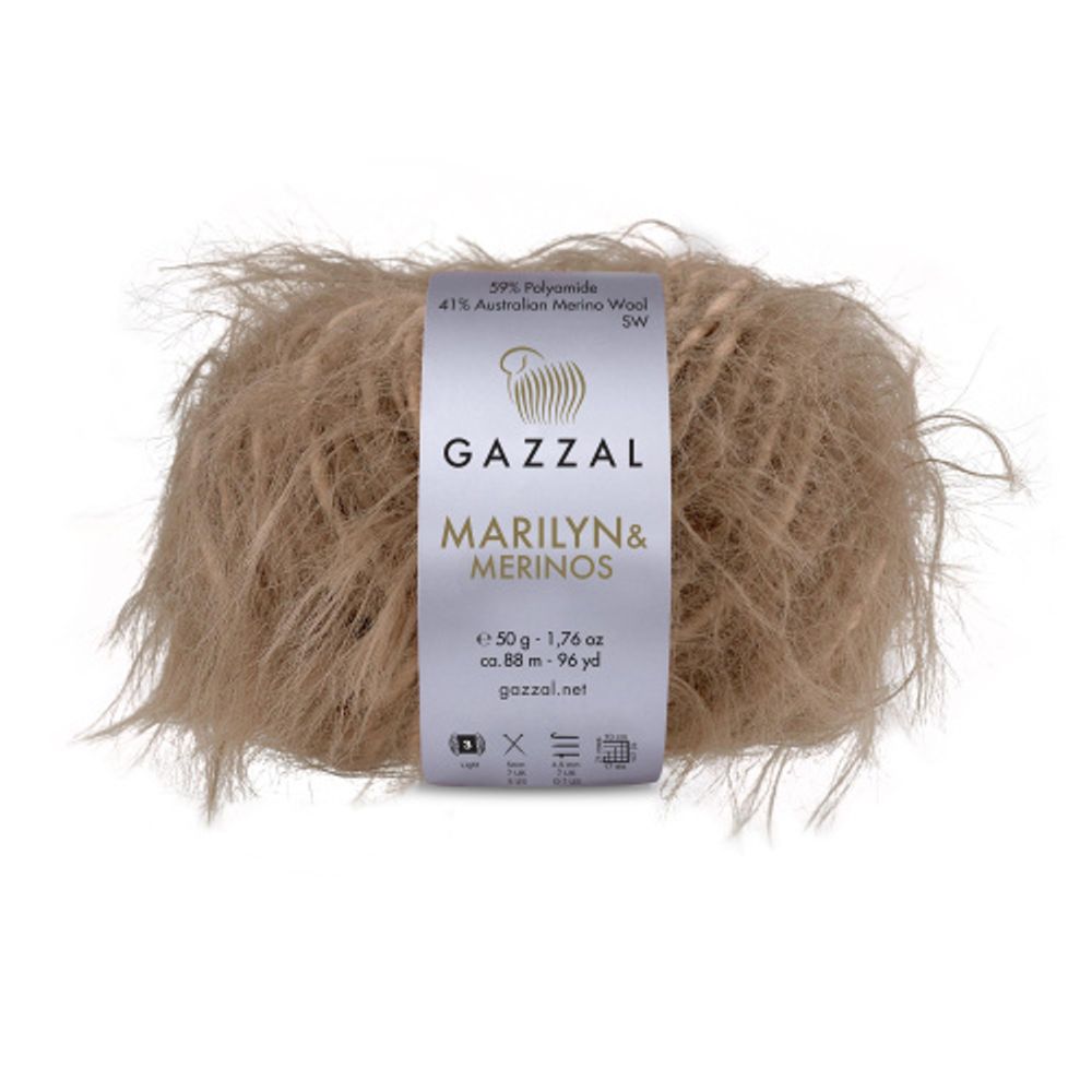 Пряжа Gazzal Marilyn & Merinos (8272) Пряжа Gazzal Marilyn & Merinos (8272)
