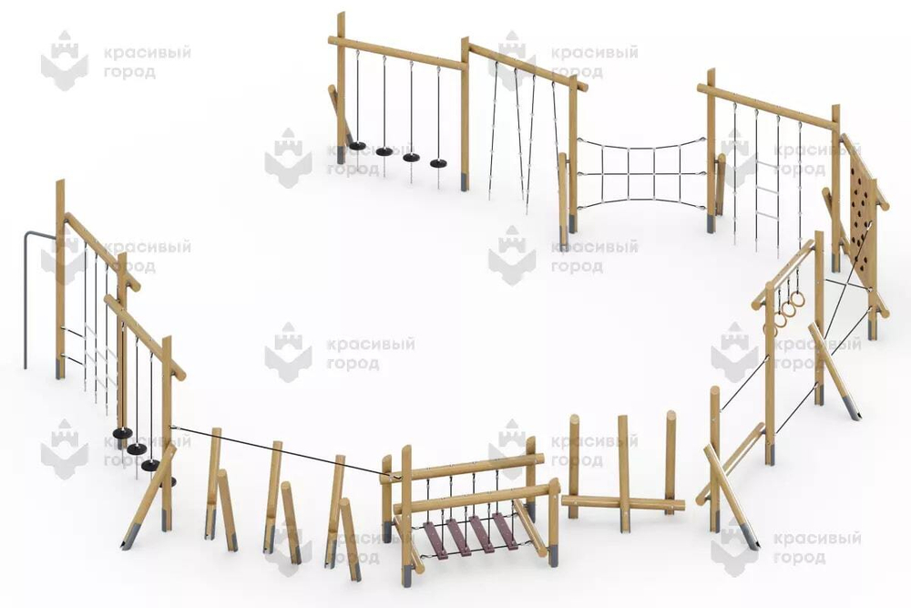 Интерактивная полоса препятствий Круговая