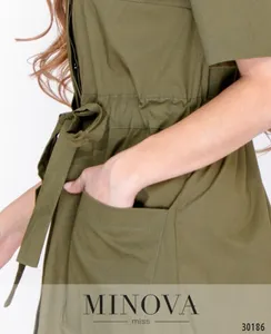 Платье 8604-хаки Minova