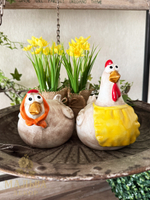 Фигурки для декора "Курица" 10,5x17xH12см 10,5x12xH15,5 см CAMPO Home & Garden