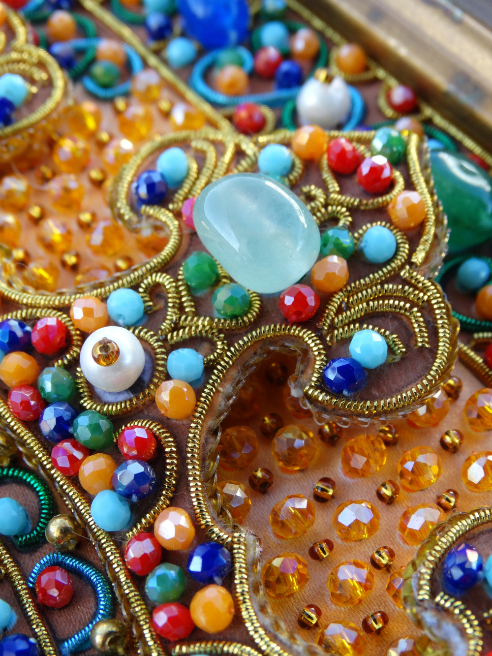 И-21а Набор для вышивания хрустальными камнями Богородица "Смоленская"