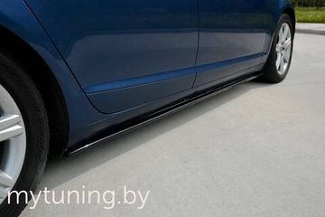 Комплект накладок на пороги для AUDI A6 C6 S-Line (04-11)