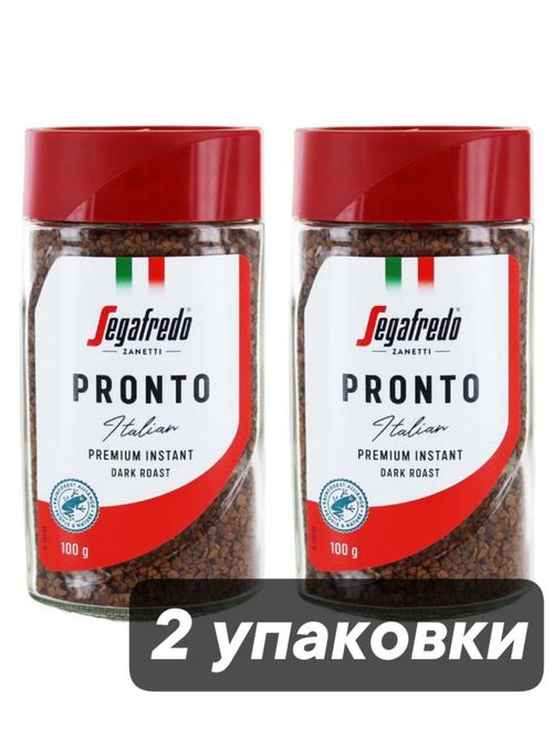 Кофе растворимый Segafredo Premium Instant 100 г x 2 шт