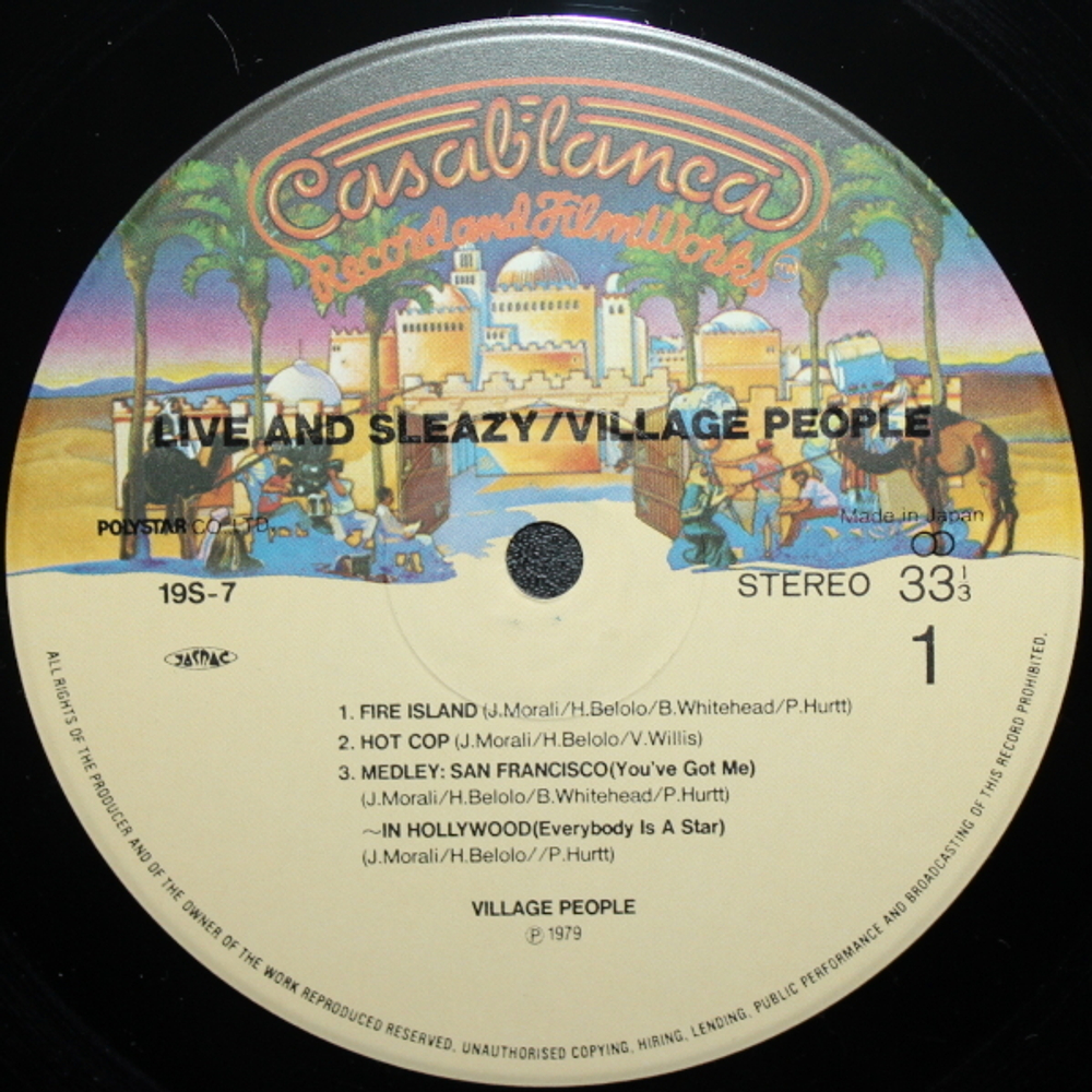Village People / Live And Sleazy (2LP)