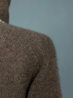 Пряжа Yak Mongolia 2/22 (100% як),1100м/100гр, коричневый