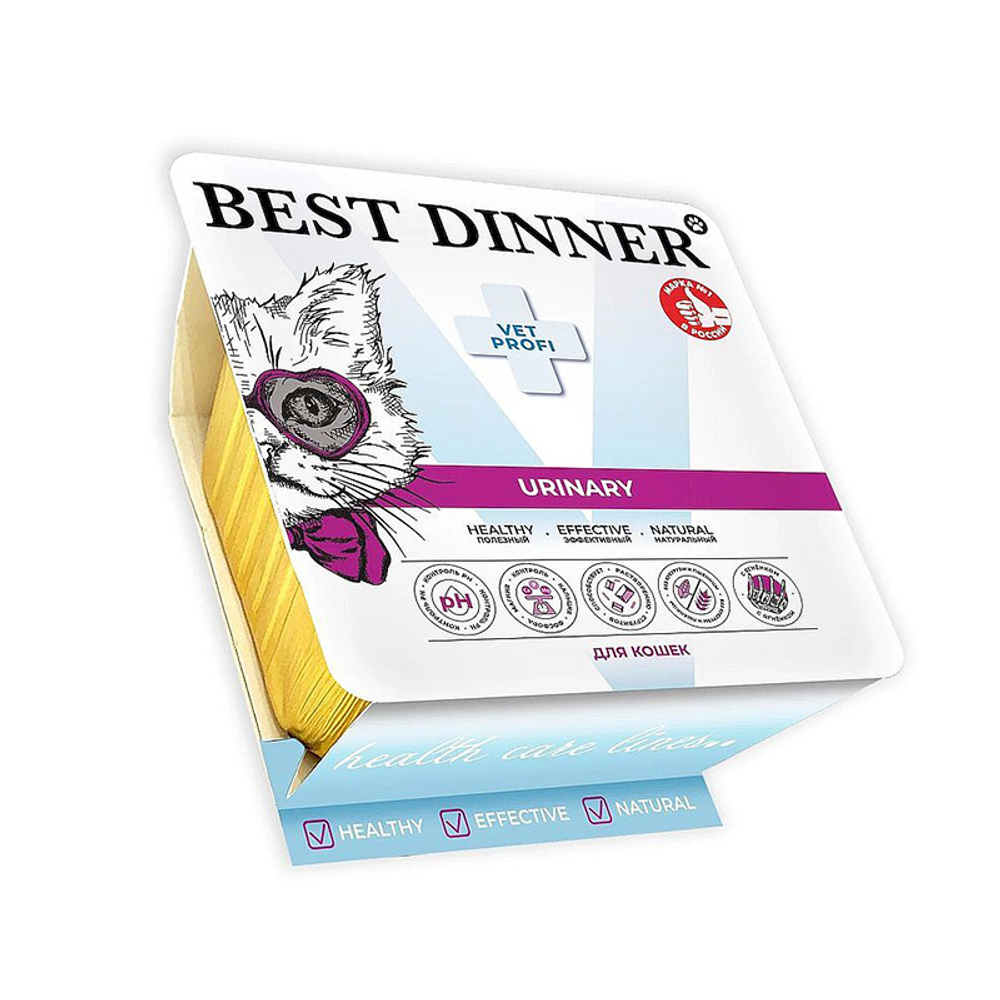 Best Dinner Urinary Бест Диннер Уринари 100 г паштет с ягнёнком влажный корм для кошек