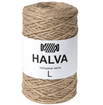 Пряжа джутовая HALVA L