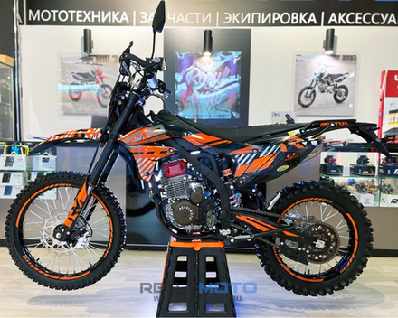Мотоцикл Regulmoto ZR PR 4 valves (Черный/оранжевый)