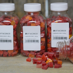 Смальта колотая красного цвета