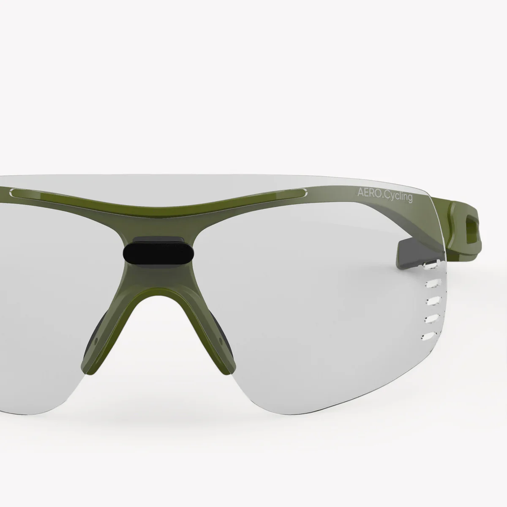 Спортивные очки с диоптриями Siols / AERO.Cycling / Clear Pure / Pine