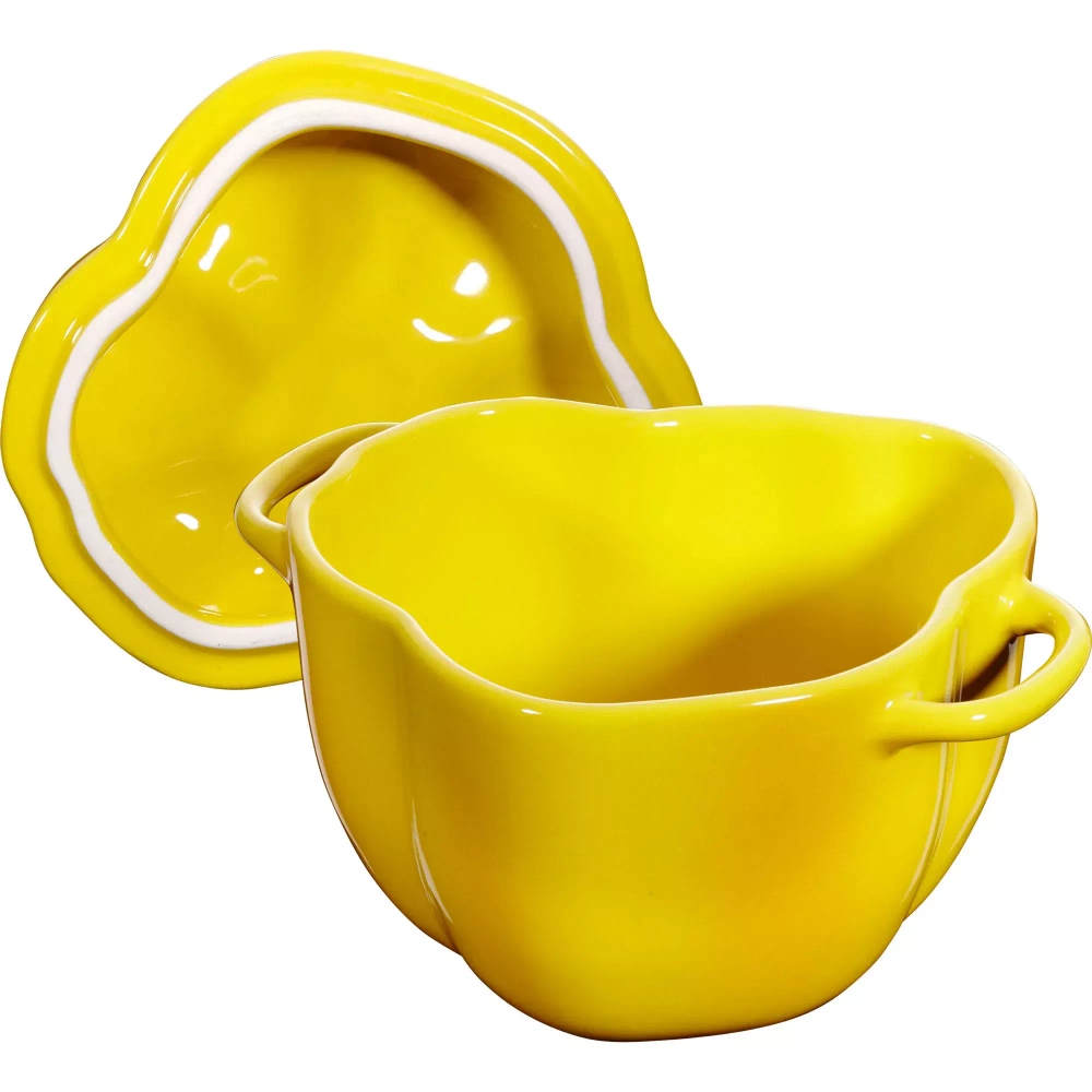 STAUB - Мини-кокотница 450мл 12см желтый перец / артикул   40500-324-0  / GTIN 4009839403149
