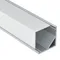 Алюминиевый профиль  накладной угловой  16x16 (Серебро, 2 м), ALM009S-2M Led Strip alm009s-2m